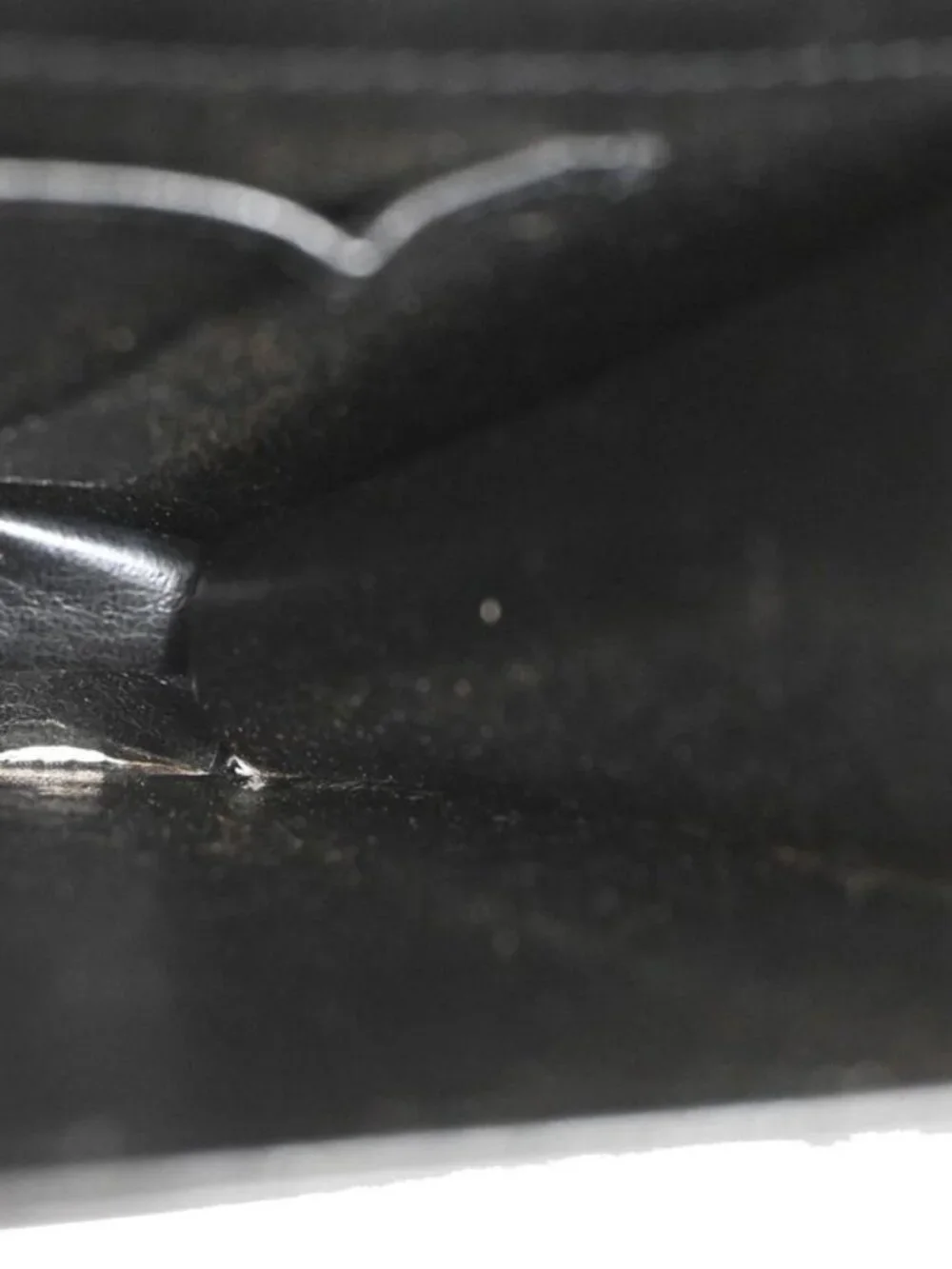 Celine Carriage Shoulder Bag Leather Black 67 Fa291 - Picture 12 of 15